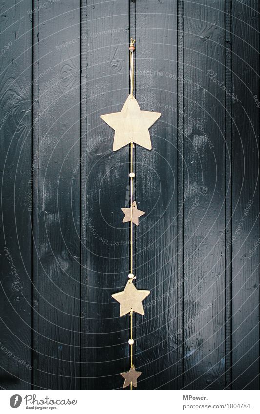 Stars and Stripes Door Bright Star (Symbol) Wooden door Christmas & Advent Adorned Colour photo Exterior shot Deserted Copy Space left Copy Space right