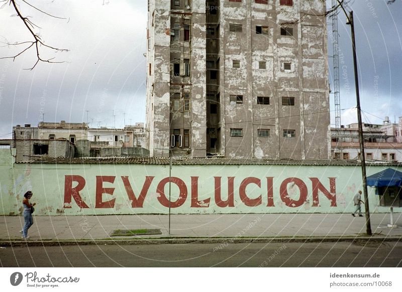 revolt Cuba Havana Wall (barrier) Socialism Reunification