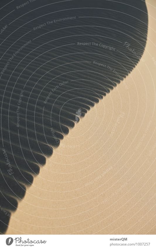 Dune vortex I Art Esthetic Contentment Beach dune Desert Sandy beach Structures and shapes Wind Idyll Symmetry Colour photo Subdued colour Exterior shot