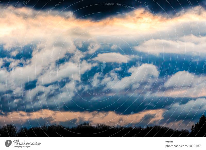 cloud mirror Environment Nature Landscape Sky Clouds Storm clouds Climate Weather Bad weather Wind Gale Rain Thunder and lightning Cold Colour photo
