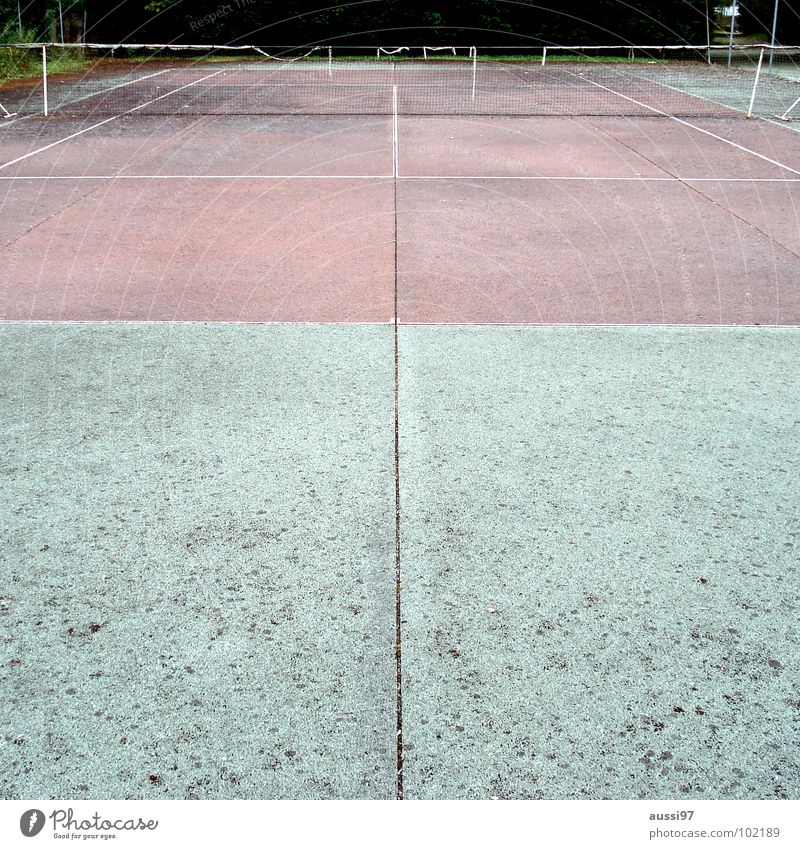 Ivan Lendl Memorial Court Tennis Leisure and hobbies Tennis ball Baseline Decompose Derelict Tennis rack Net Ball sports big tennis very big tennis recoil sport