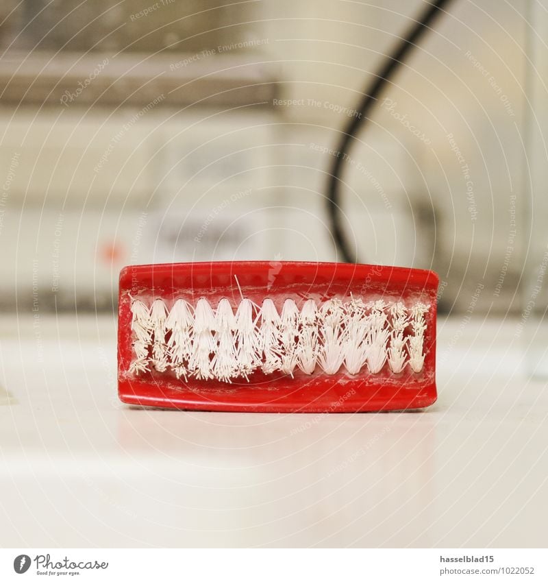 toothbrush Teeth Laughter Teeth-grinding Cavities Cleaning Brush Toothbrush Preventative Abrasion Dental Laboratory Friction Second-hand Things Red