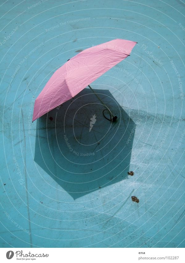 parasol I Sunshade Umbrella Wet Dry Shadow play 7 Pink Thusnelda Playground Summer Rain Blue Protection Nature 7-corner fluffy