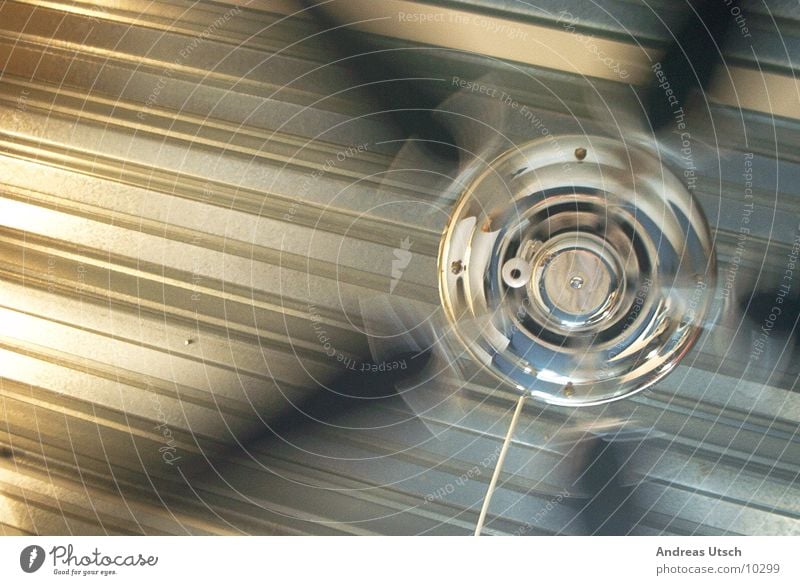 ventilator Style Fan Speed Clear Rotate Glittering Things Metal
