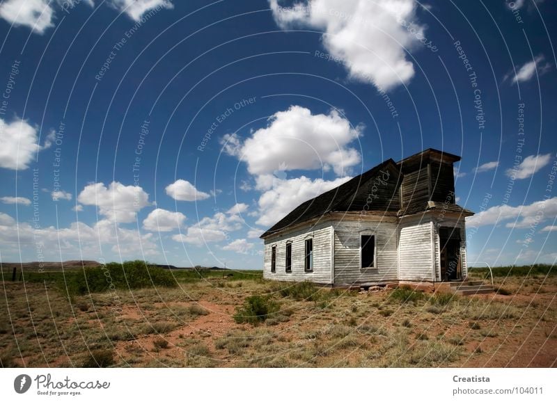 Abandoned Rural Church Cumulus Sky Wood flour Countries Religion and faith House of worship fluffy church building rural country god christianity vacant
