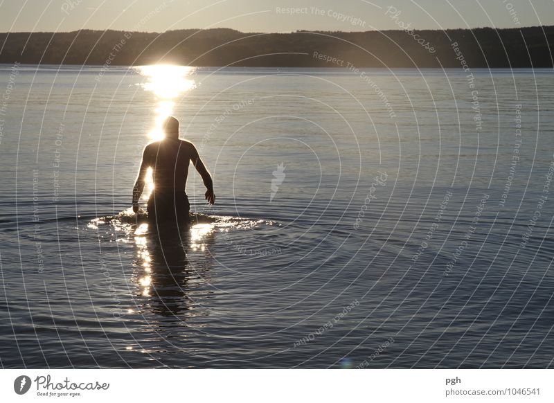 . . . the last swim Masculine Father Adults 1 Human being 45 - 60 years Water Lakeside Swimming & Bathing Moody Joie de vivre (Vitality) Adventure Healthy Happy