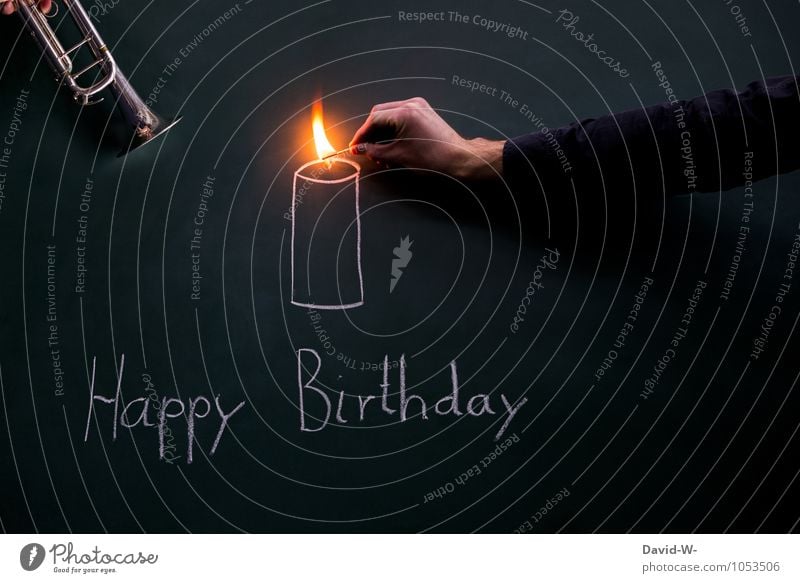 Happy Birthday - birthday serenade and candle Serenade Birthday song shoulder stand Ignite Trumpet Music