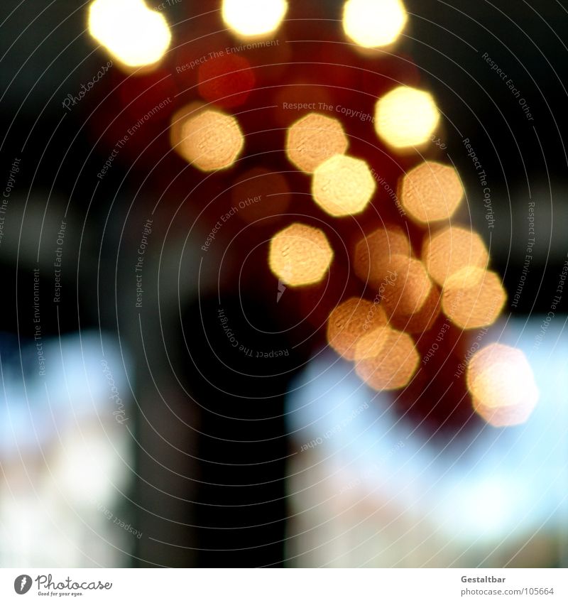 heptagon Light Point of light Blur Abstract Formulated Colour