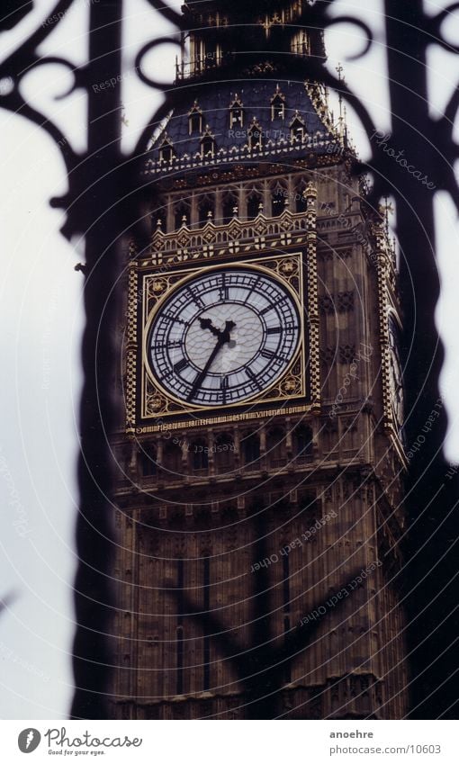London Big Ben England Clock Architecture Tower