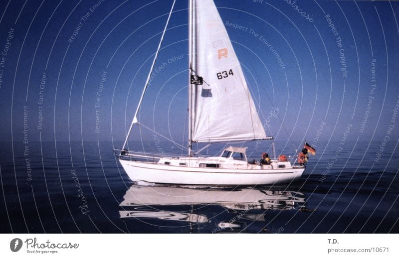 Pirates Of The.. Baltic Ocean Sailing Watercraft Calm Reflection Navigation Baltic Sea Denmark