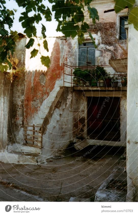 Argirades/ Corfu House (Residential Structure) Romance Village Greece Europe old house