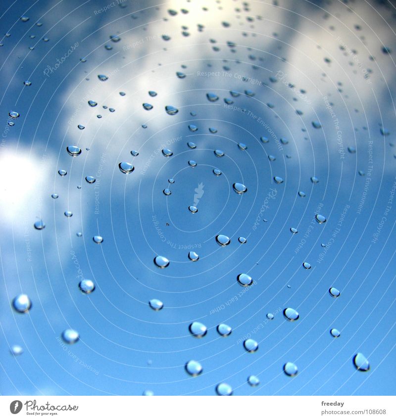 Raindrops :::: Damp Stripe Round Drops of water Refreshment Refrigeration Car Window Melt Wet Background picture Near Detail Natural color