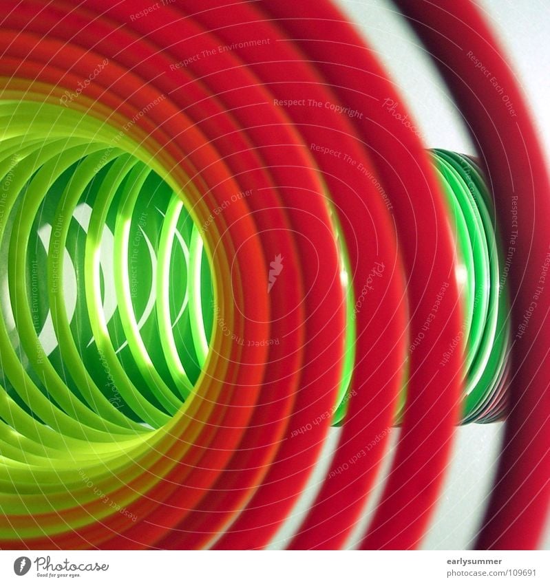 Off through the middle Joy Beautiful weather Tunnel Funny Near Round Yellow Green Violet Red Colour Spiral Coil Prismatic colors Obscure Middle Colour photo