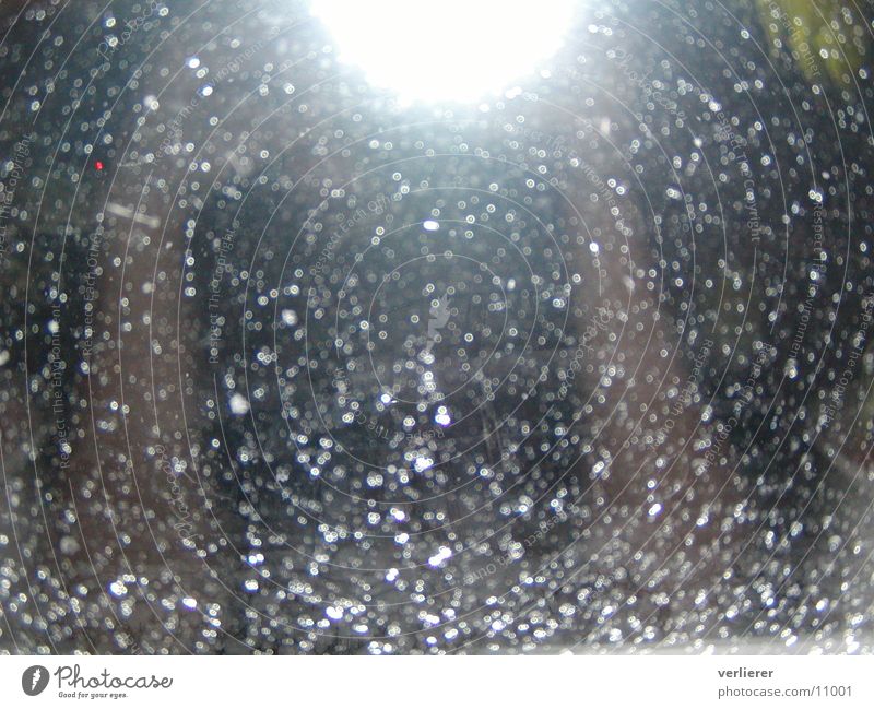 Ice Rain Night Window Photographic technology mirroring
