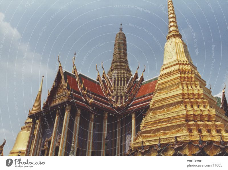 wat phra kaew Temple Thailand Bangkok Pagoda Architecture