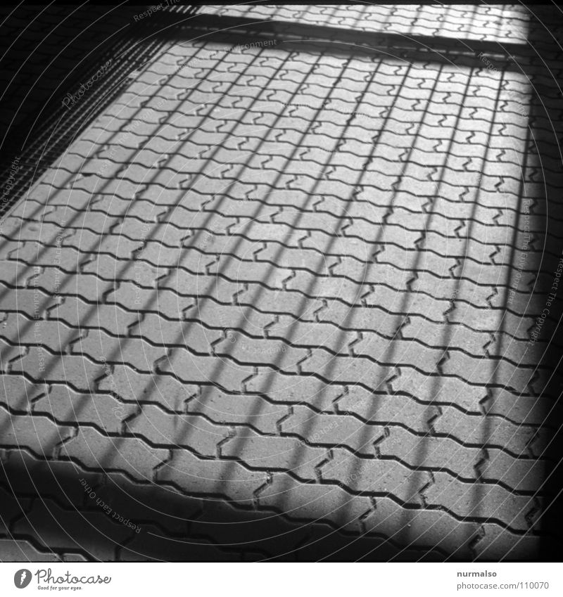 pattern overlay Concrete Fence Pattern Superimposed Waves Under Stand Symmetry Stripe Train station Detail Modern Stone Shadow Contrast wave stone