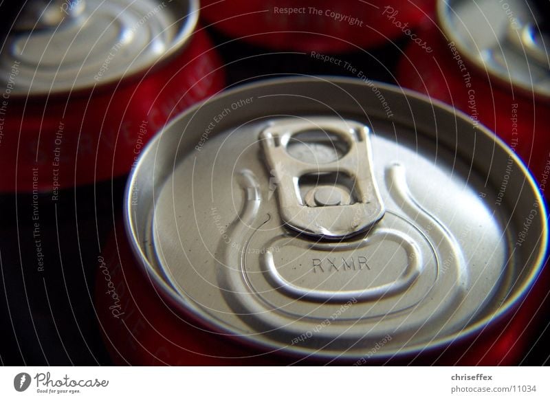 dose'close-up Tin Close-up Macro (Extreme close-up) Deposit on cans Opening Coke can Things Metal Silver Deserted Aluminum container Aluminium Above