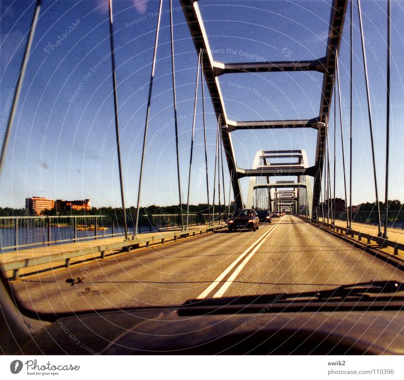 Swedish bridge building Logistics lulea Sweden North Northern Europe Far-off places Foreign countries Town Populated House (Residential Structure) Bridge