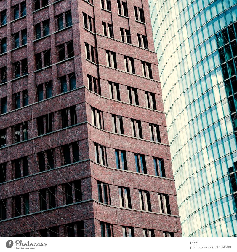 window cleaner wanted Lifestyle Luxury City trip Workplace Office Economy Financial Industry Business Career Berlin Capital city Downtown High-rise Architecture
