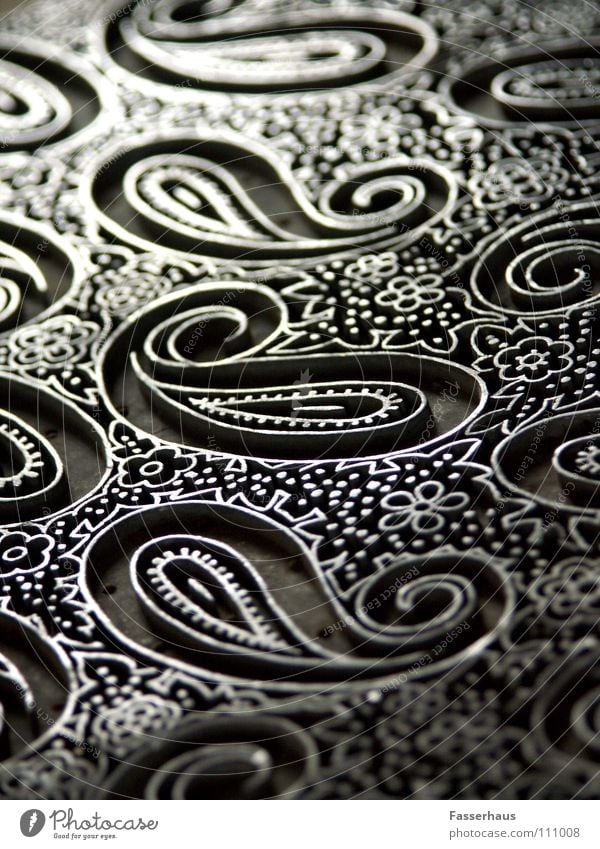 curlicue Pattern Curlicue Iron Ancient Art Arts and crafts  Macro (Extreme close-up) Close-up Craft (trade) Pistil fabric stamp Old