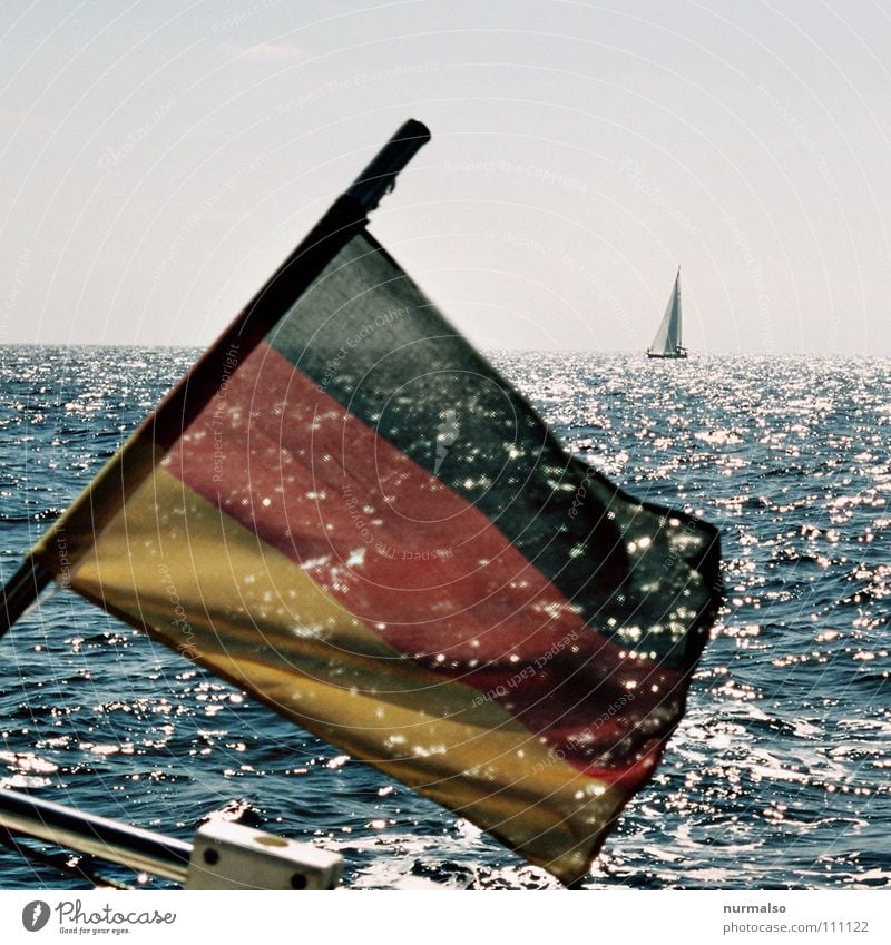 Ninth of November Flag Germany Navigation Stern Pride Sailing Watercraft Ocean Reunification Agreed Wall (barrier) Events Joy sea flag National Baltic Sea