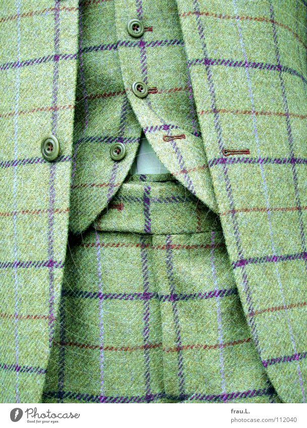suit Man Suit Chic Vest Pants Shirt Jacket Design Play of colours Multicoloured Sunday Fine Luxury Clothing men's suit winter suit woollen greenish thomas man