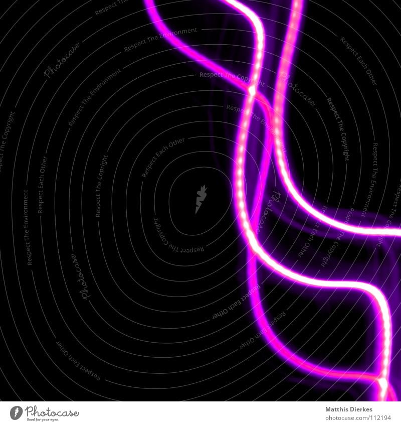 play of light V Background picture Whorl Meandering Wiggly line Abstract Strip of light Tracer path Luminosity Contrast Play of colours Trace of color