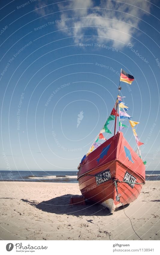 aground Nature Landscape Elements Sand Water Sky Clouds Sunlight Beautiful weather Waves Coast Beach Baltic Sea Ocean Digits and numbers Work and employment