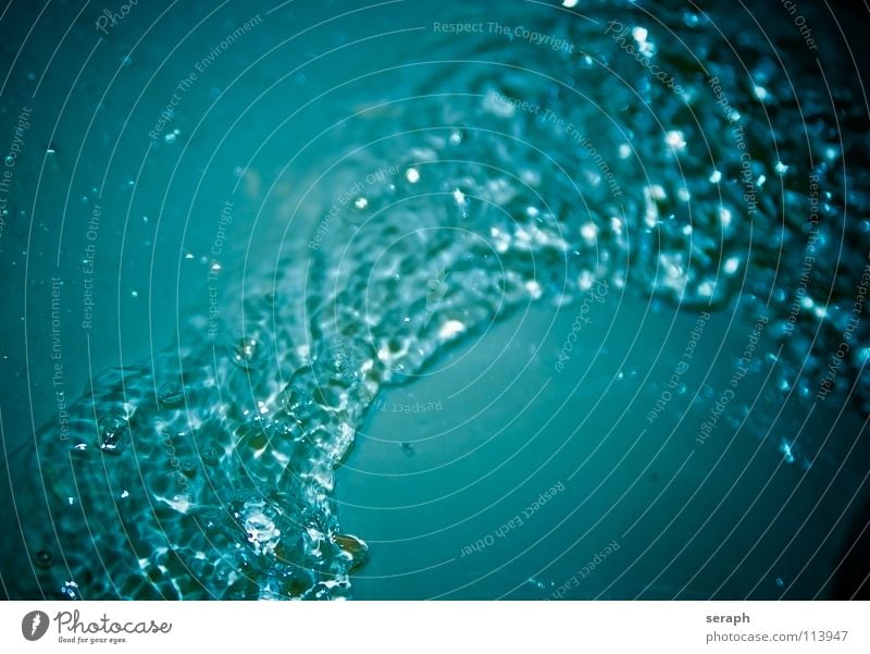 Water-Jet Drops of water Surface of water Bubbling Inject Carbonic acid Fresh Abstract Background picture Fluid Liquid Waves Structures and shapes Transparent