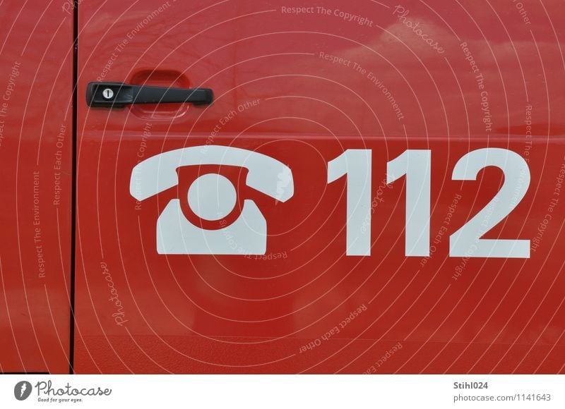 112 Doctor Services Telecommunications Ambulance Emergency Emergency doctor Sign Digits and numbers Driving Red Determination Protection Altruism Help Dangerous
