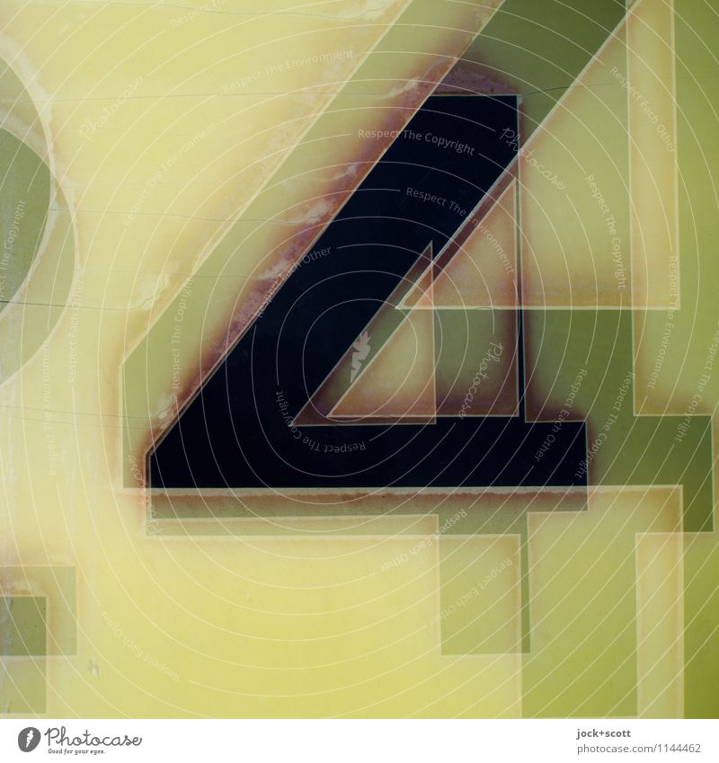 444 Design Illustration Typography Plastic Sharp-edged Retro Surrealism Greeny-yellow Reaction Related Weathered Bleached Average Multilayered Double exposure