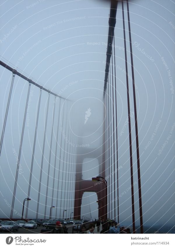 Golden Gate Bridge San Francisco Red California USA Architecture