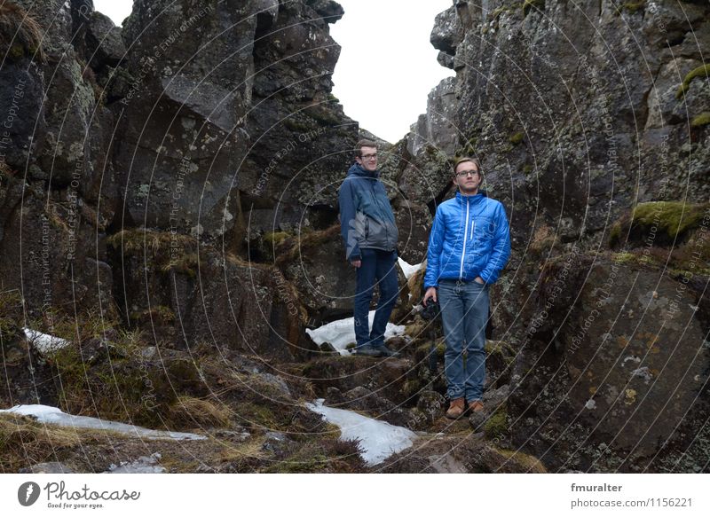"Game of Thrones"-Valley 2 Human being 18 - 30 years Youth (Young adults) Adults Environment Nature Landscape Rock Island Iceland Thingvellir Tourist Attraction