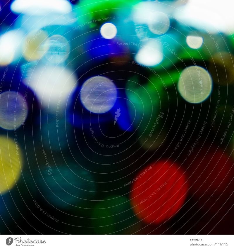 Multicoloured Spots Colour Circle Shallow depth of field Blur Patch Speckled Illuminate Lighting Glittering Round Point Point of light Soft Lamp