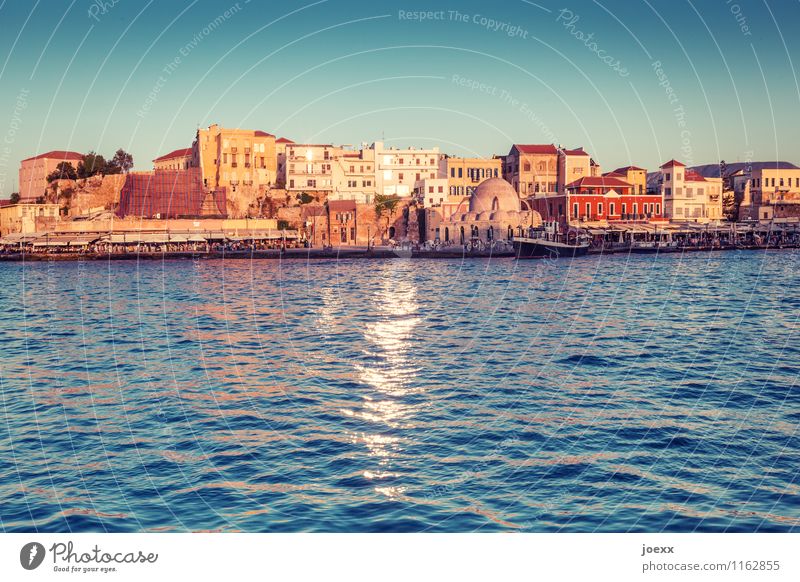 Chania Vacation & Travel Tourism City trip Summer Water Sky Sunlight Beautiful weather Port City Downtown House (Residential Structure) Facade