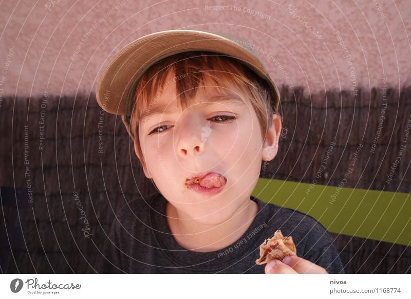cräppp Food Dessert Candy Lunch To have a coffee Chair Eating Child Masculine Boy (child) Infancy Face 1 Human being 3 - 8 years Spring Summer Beautiful weather