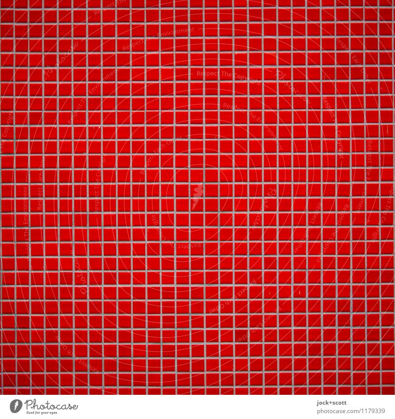 coarse deep red Wall (building) Decoration Tile Square Sharp-edged Many Red Equal Arrangement Precision Quality Symmetry Mosaic Background picture Surface Pixel