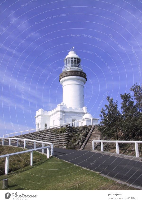 Lighthouse Cape Byron Australia Lake Coast Architecture