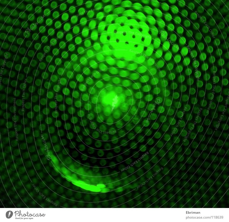 flycatcher Green Covers (Construction) Circle Black Disco Grating Pattern Loudspeaker Round Square Point of light Party Lighting Abstract Obscure