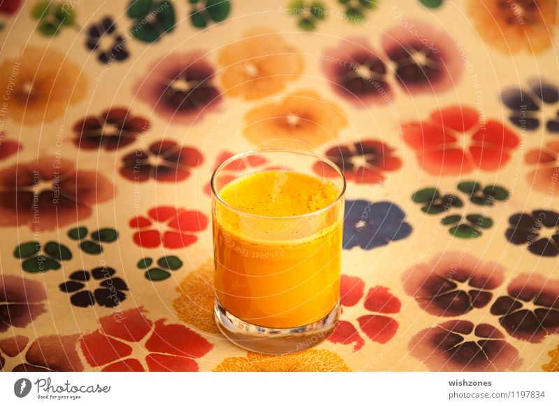 Carrot Juice with colorful Background Food Vegetable Beverage Healthy Healthy Eating Fitness Wellness Life Cure Glass Fresh Delicious Juicy Multicoloured Yellow