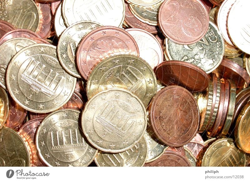 EuroCoinsClose Background picture Money Financial Industry Loose change Change Rich Pocket money Things Services close up coins cash small change Arm poor