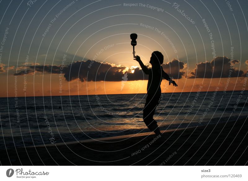 On the beach Valentine's Day Beach Ocean Sunset Violin Circus Balance Sicily piece of art