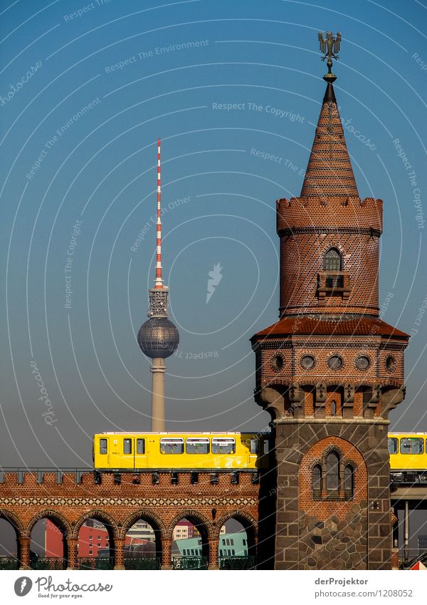 Three features from Berlin Vacation & Travel Tourism Trip Adventure Far-off places Sightseeing City trip Summer Bridge Tourist Attraction Landmark Transport