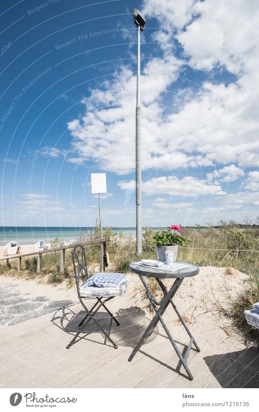 beach cafe Baltic Sea Beach Ocean Maritime Dune Beach dune Sky Tourism