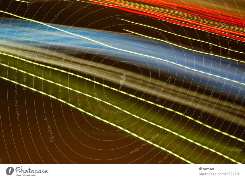 Light on Earth Background picture Transport Long exposure Street sign texture abstract Art blue driving lines night red Signal traces traffic drive blur