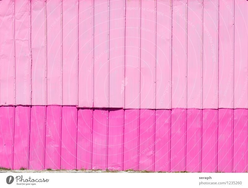 Pink Wall Material Metal Wall (building) Wall (barrier) Detail paneling Background picture Consistency Structures and shapes Pattern Line Abstract Surface