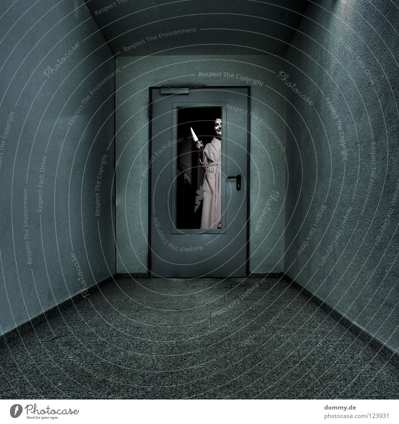 Dark Window Door Creepy - a Royalty Free Stock Photo from 