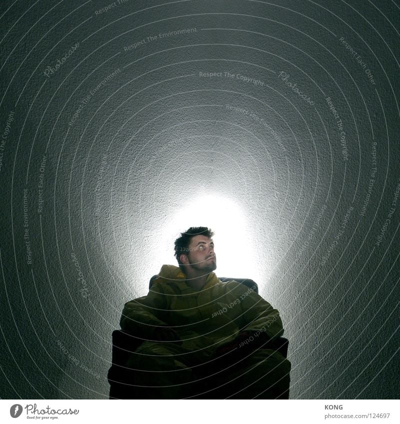 st. frood Halo Holy Belief Religion and faith Portrait photograph Man Young man Light and shadow Flashy Dim Night Dark Long exposure Concentrate froodmat