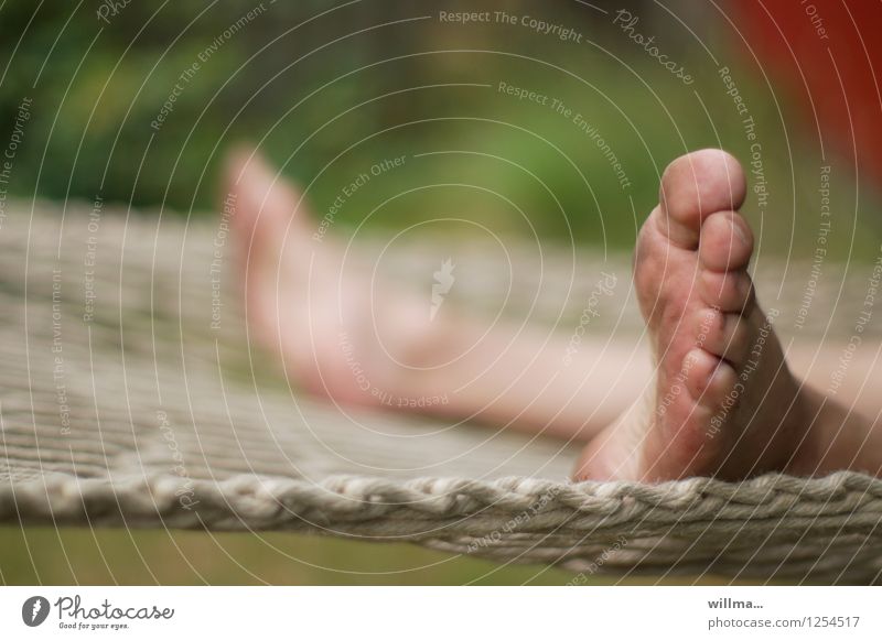 dirty feet in hammock Toes Feet up Hammock Relaxation To swing Dirty Leisure and hobbies Serene Boredom Break Restful Vacation mood Vacation & Travel