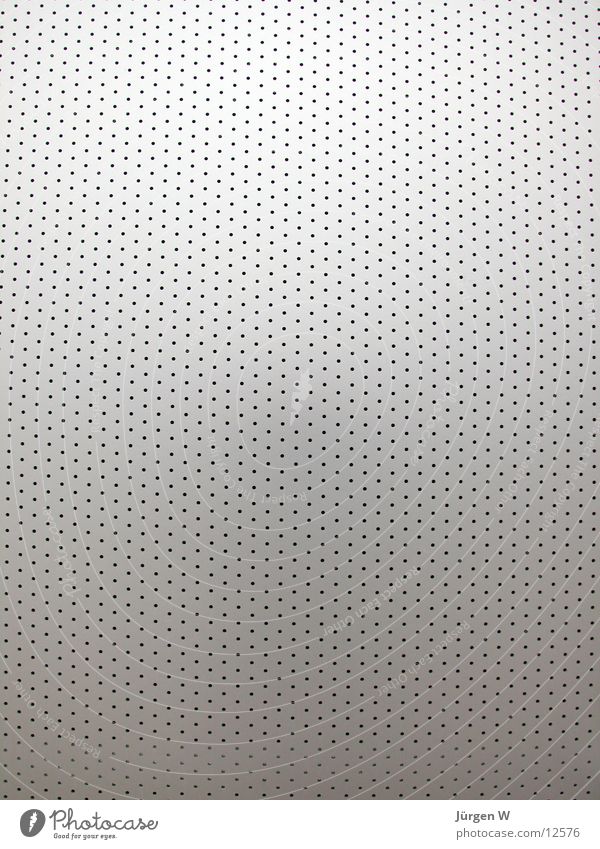 perforated sheet Plate with holes Hollow Tin Gray Things Perforated plate sheet metal Metal grey